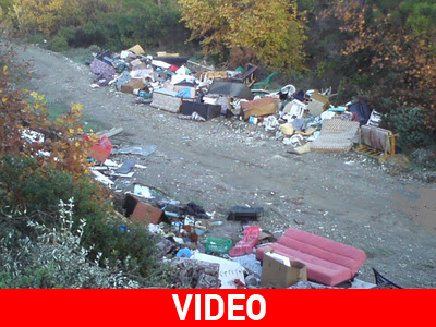 Καταγγελία: Ο δήμος Ρόδου πετά τα σκουπίδια στον δρόμο Αρχίπολης- Ελεούσας